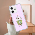 Cartoon Matcha Tea We Bare Bears Anti Yellow Case For OPPO Reno 14 Pro 5G
