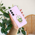 Cartoon Matcha Tea We Bare Bears Silicon Case For Realme 14x 5G