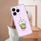 Cartoon Matcha Tea We Bare Bears Silicon Case For Realme 15T 5G