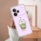 Cartoon Matcha Tea We Bare Bears Silicon Case For Realme P4 Pro 5G