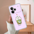 Cartoon Matcha Tea We Bare Bears Anti Yellow Case For Realme P4 Pro 5G