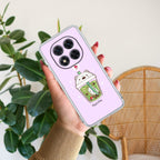 Cartoon Matcha Tea We Bare Bears Silicon Case For Redmi Note 14 Pro Plus 5G