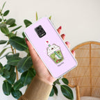 Cartoon Matcha Tea We Bare Bears Anti Yellow Case For Redmi Note 10 lite