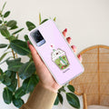 Cartoon Matcha Tea We Bare Bears Silicon Case For Vivo V21 5G