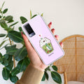 Cartoon Matcha Tea We Bare Bears Silicon Case For Vivo Y22