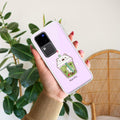 Cartoon Matcha Tea We Bare Bears Silicon Case For Vivo V30 Pro 5G