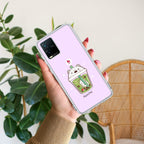 Cartoon Matcha Tea We Bare Bears Anti Yellow Case For Vivo Y21 / Vivo Y21A / Vivo Y21E /Vivo Y21S/ Vivo Y21T