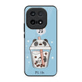 Cartoon Milk Tea We Bare Bears Glossy Metal Case Cover For iQOO 15 5G