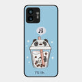 Cartoon Milk Tea We Bare Bears Glossy Metal Case Cover For Nothing Phone 2