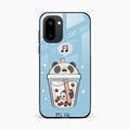 Cartoon Milk Tea We Bare Bears Glossy Metal Case Cover For OnePlus 15R 5G