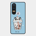 Cartoon Milk Tea We Bare Bears Glossy Metal Case Cover For Oneplus Nord Ce 4 Lite 5G