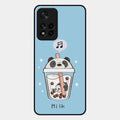 Cartoon Milk Tea We Bare Bears Glossy Metal Case Cover For Xiaomi 11I 5G