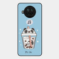 Cartoon Milk Tea We Bare Bears Glossy Metal Case Cover For Xiaomi Mi 10I 5G
