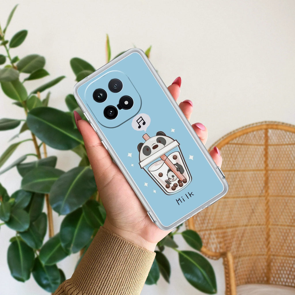 Cartoon Milk Tea We Bare Bears Silicon Case For iQOO 15 5G