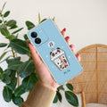Cartoon Milk Tea We Bare Bears Silicon Case For iQOO Z9 5G