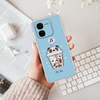Cartoon Milk Tea We Bare Bears Silicon Case For iQOO Z9x 5G