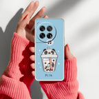 Cartoon Milk Tea We Bare Bears Anti Yellow Case For OnePlus 12 5G