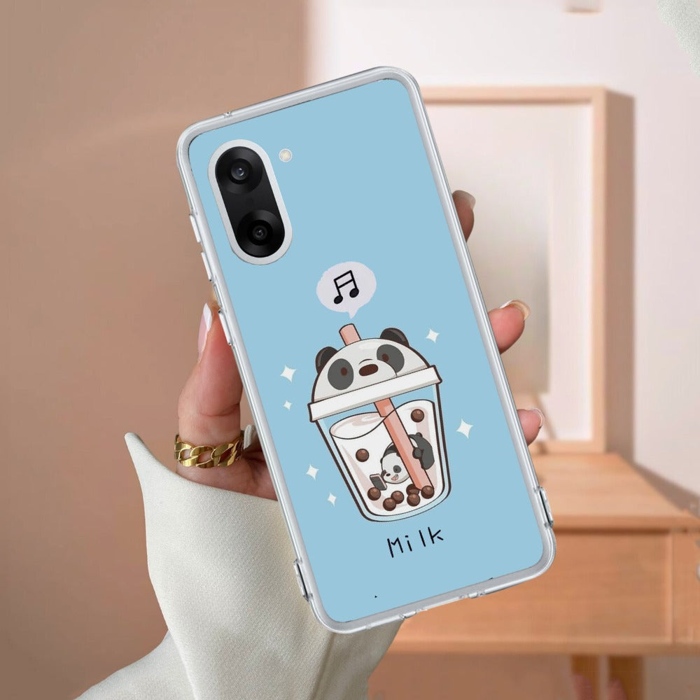 Cartoon Milk Tea We Bare Bears Silicon Case For OnePlus