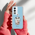 Cartoon Milk Tea We Bare Bears Anti Yellow Case For Oppo A5 5G