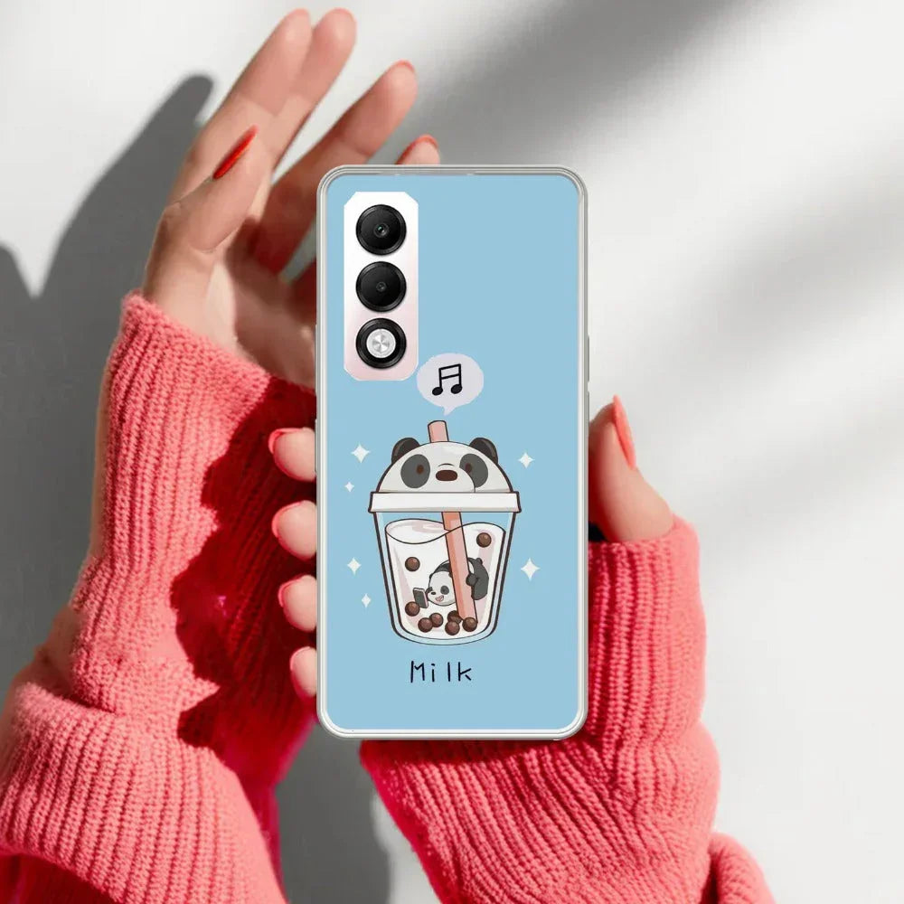 Cartoon Milk Tea We Bare Bears Anti Yellow Case For Oppo K13x 5G