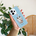 Cartoon Milk Tea We Bare Bears Anti Yellow Case For Oppo Reno 15 Pro Mini 5G