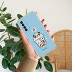 Cartoon Milk Tea We Bare Bears Anti Yellow Case For Oppo Reno 4 Pro