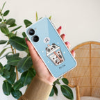 Cartoon Milk Tea We Bare Bears Anti Yellow Case For Realme 10 Pro 5G