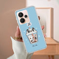 Cartoon Milk Tea We Bare Bears Silicon Case For Realme GT 7 5G