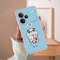 Cartoon Milk Tea We Bare Bears Anti Yellow Case For Realme P4 5G
