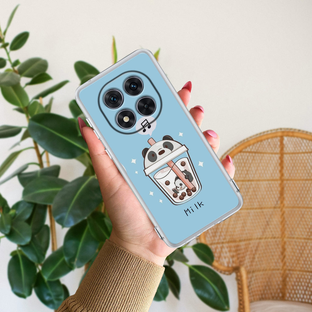 Cartoon Milk Tea We Bare Bears Silicon Case For Redmi Note 14 Pro Plus 5G