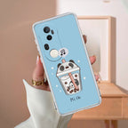 Cartoon Milk Tea We Bare Bears Silicon Case For Vivo T4 Ultra 5G
