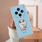 Cartoon Milk Tea We Bare Bears Anti Yellow Case For Vivo X200T 5G
