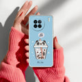 Cartoon Milk Tea We Bare Bears Silicon Case For Vivo X90 5G