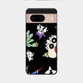 Cartoon Pattern Glass Case Cover For Google Pixel 8 5G