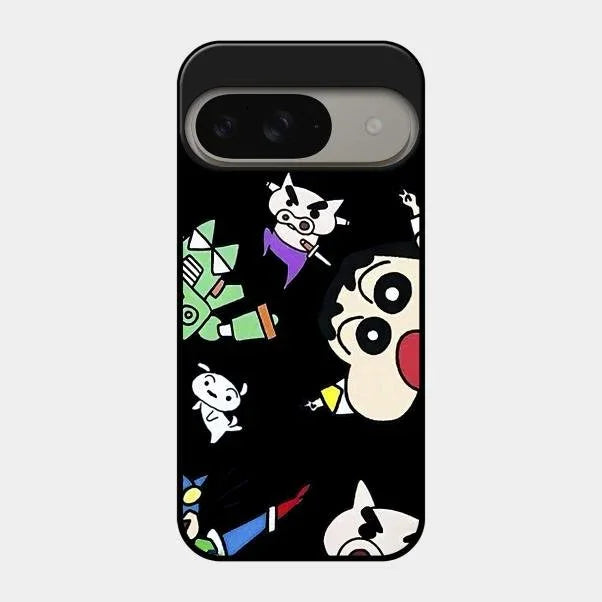 Cartoon Pattern Glass Case Cover For Google - ShopOnCliQ