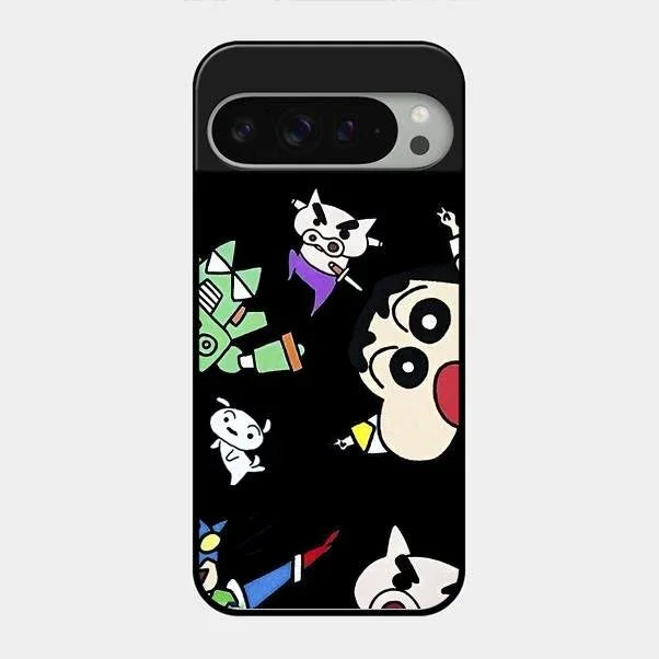 Cartoon Pattern Glass Case Cover For Google - ShopOnCliQ