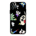 Cartoon Pattern Glass Case Cover For iPhone 11 Pro Max