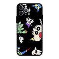 Cartoon Pattern Glass Case Cover For iPhone 11 Pro