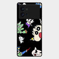 Cartoon Pattern Glass Case Cover For Iqoo 9 Pro 5G