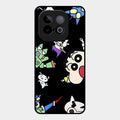 Cartoon Pattern Glass Case Cover For Iqoo Neo 10 5G