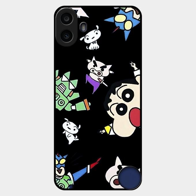 Cartoon Pattern Metal Case Cover For Nothing - ShopOnCliQ
