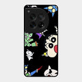 Cartoon Pattern Glass Case Cover For Oneplus 12 5G