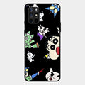 Cartoon Pattern Glass Case Cover For Oneplus 8T