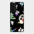 Cartoon Pattern Glass Case Cover For Oneplus 9Rt 5G