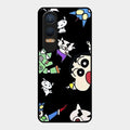 Cartoon Pattern Glass Case Cover For Oneplus - ShopOnCliQ