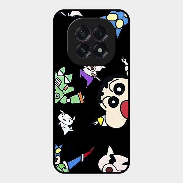 Cartoon Pattern Glass Case Cover For Oppo - ShopOnCliQ