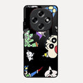 Cartoon Pattern Glass Case Cover For Oppo F31 Pro 5G
