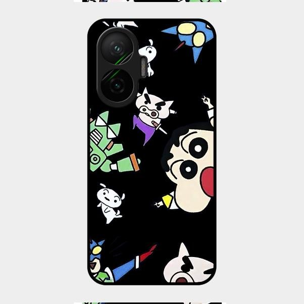 Cartoon Pattern Glass Case Cover For Poco F7 5G