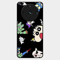 Cartoon Pattern Glass Case Cover For Realme 11 Pro Plus 5G