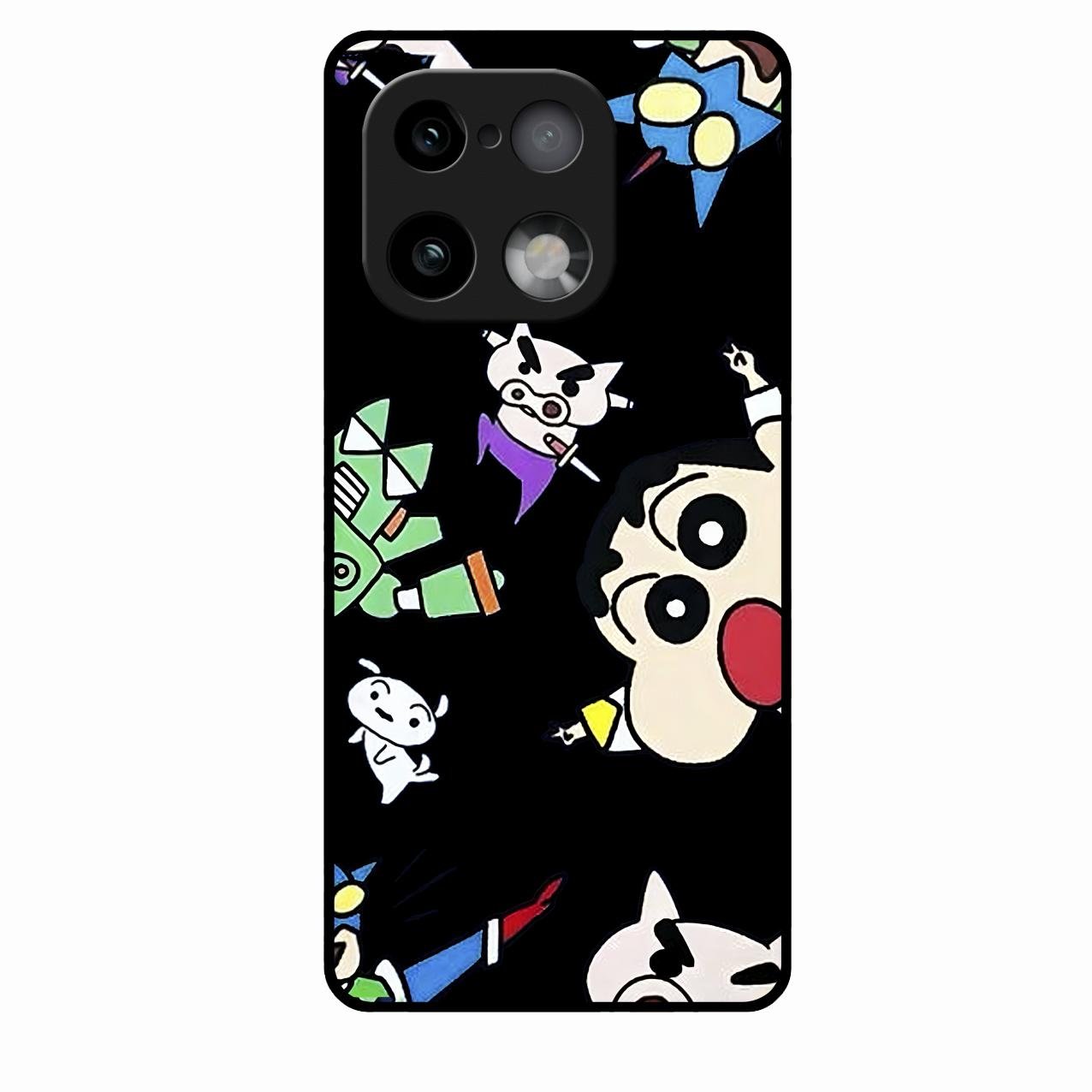 Cartoon Pattern Glass Case Cover For Realme 16 Pro Plus 5G